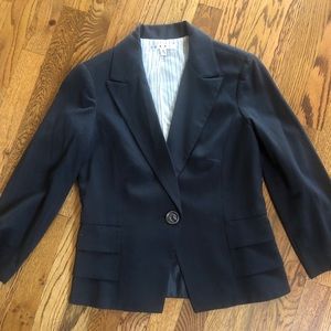 Slate grey Cabi Bossy 3/4 sleeve blazer